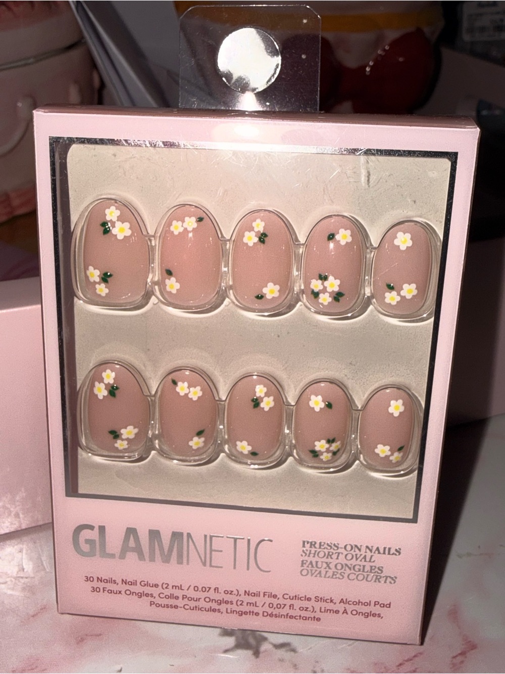 Glamnetic Daisy Nude Press-On Nails